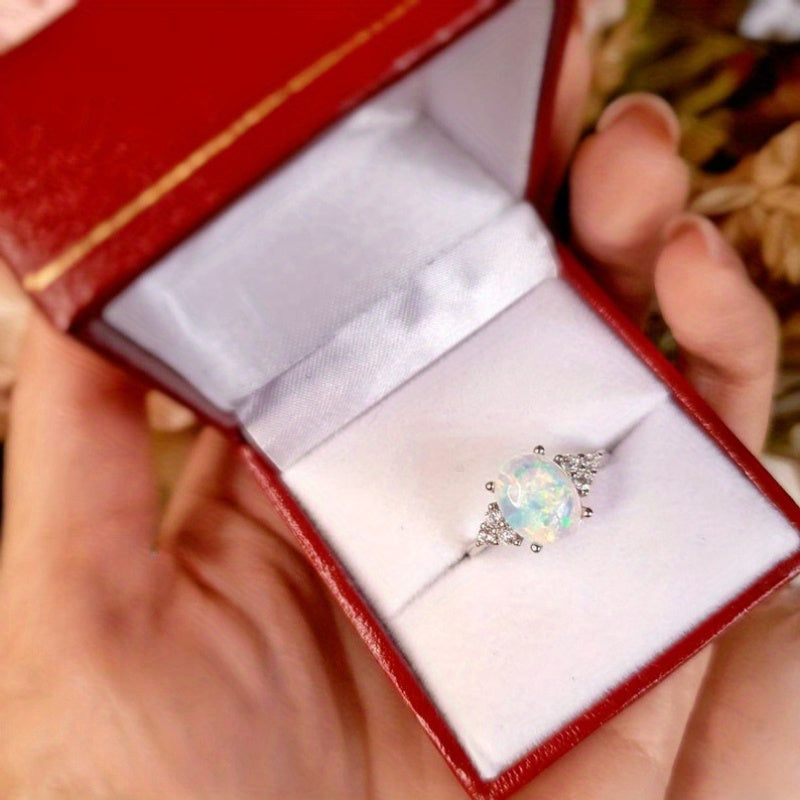 Vintage Chic Opal Ring