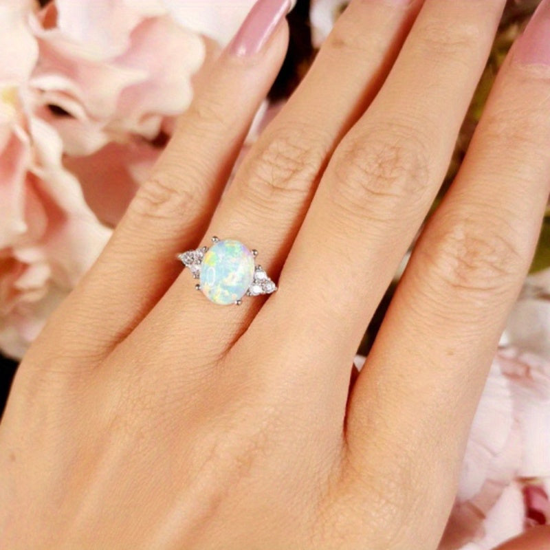Vintage Chic Opal Ring
