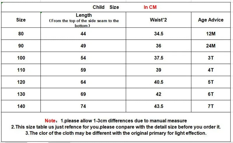 New Children Loose Overalls boys girls denim Trousers 1-7Y