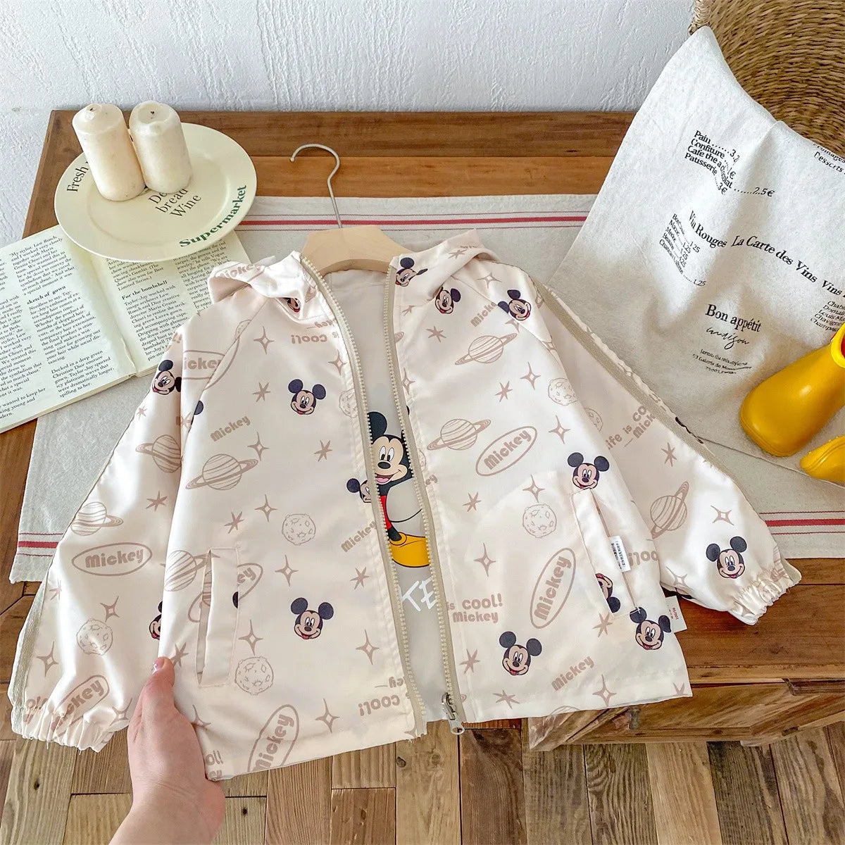Mickey Denim Jacket Boy Fashion Jacket