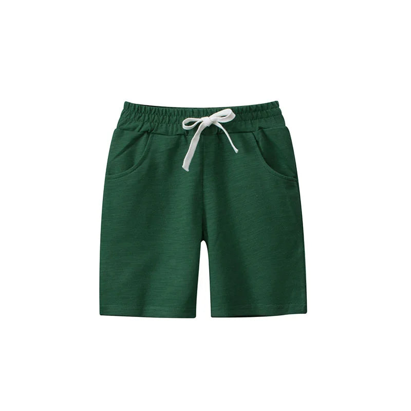 2-7T Children's Shorts Drawstring Solid Boys Girls Summer Trousers Pants Hot Selling Baby Wear Shorts