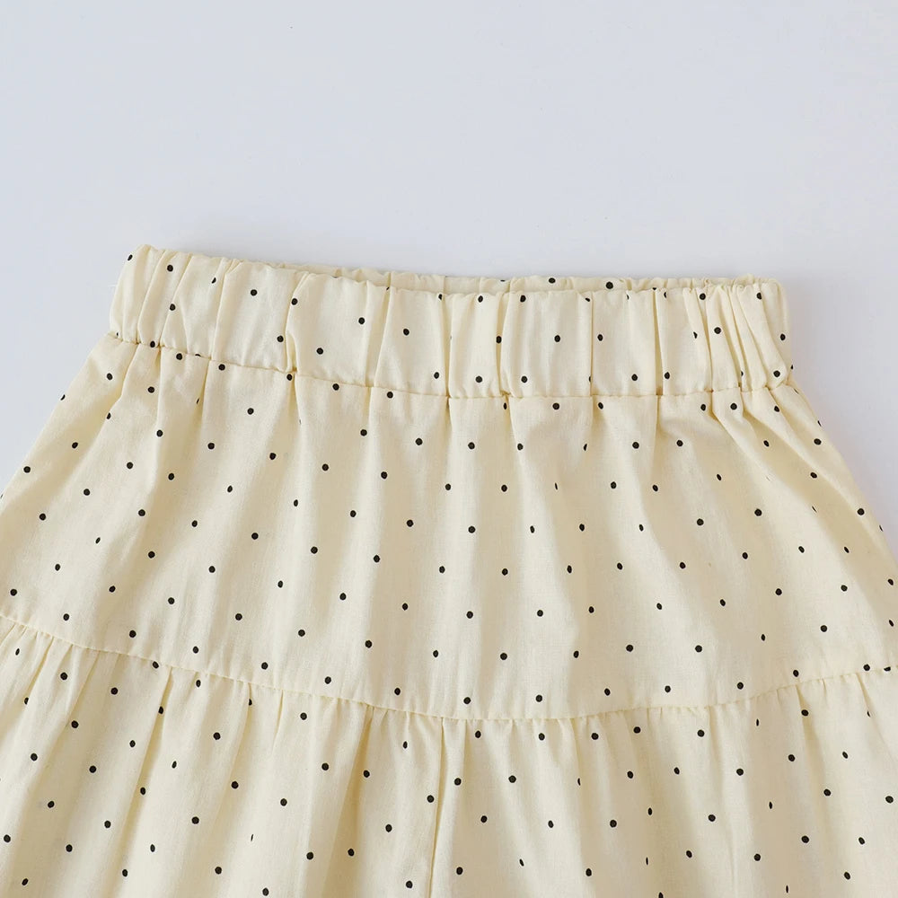 Bear Leader Baby Girl's Casual Clothing Top Wide Leg Pants Set