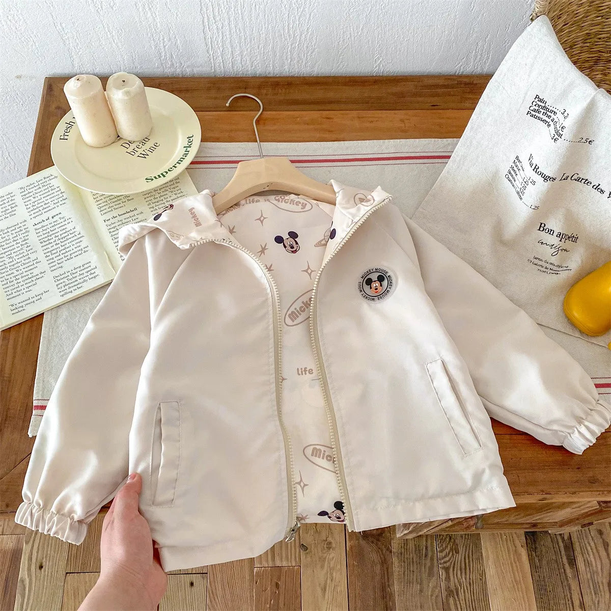 Mickey Denim Jacket Boy Fashion Jacket
