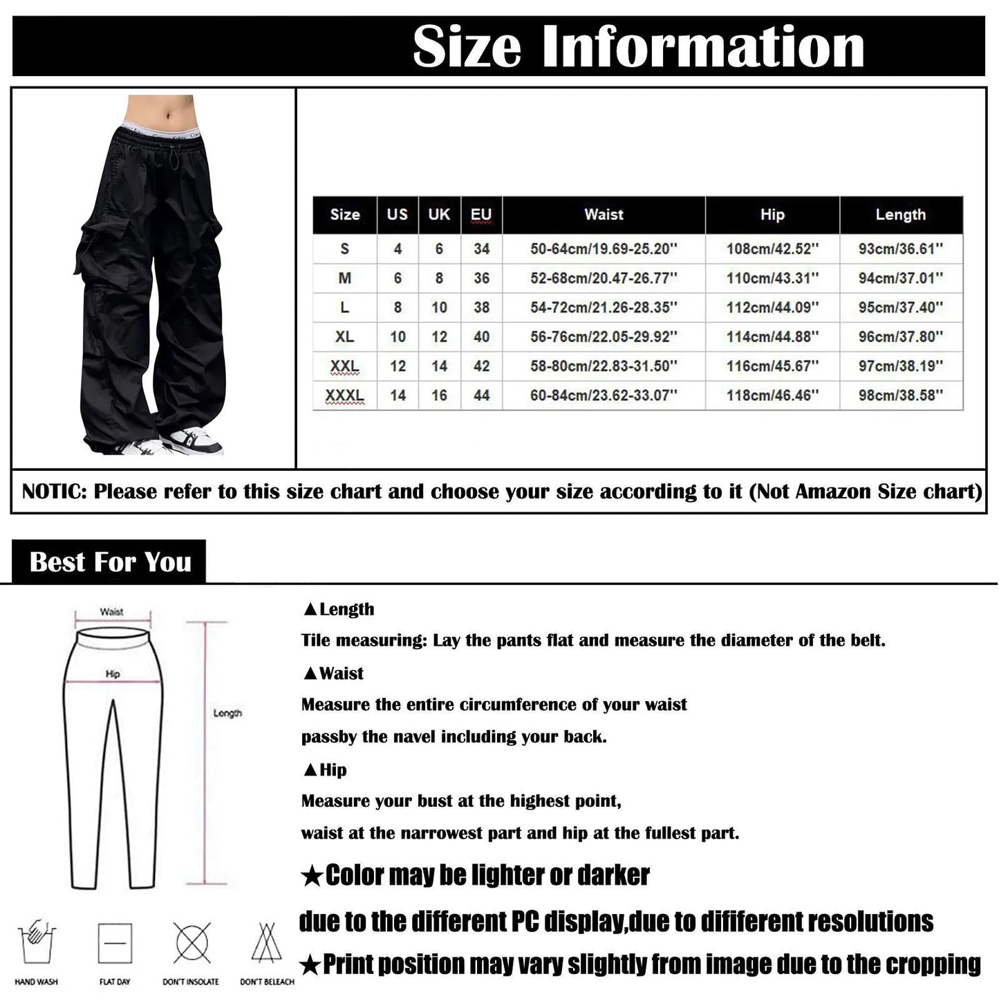 Girls' Harajuku Streetwear Fashion Straight-leg Pants