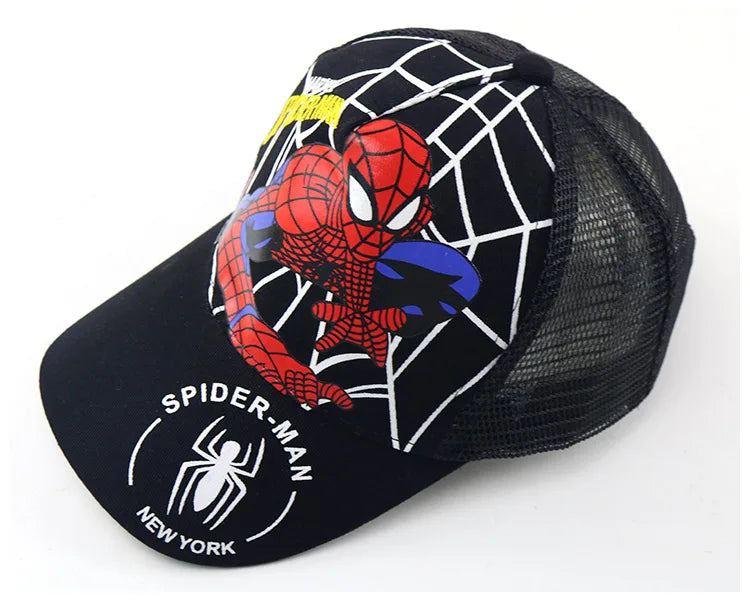 Spiderman Baseball Cap Boys Girls Hats Superhero