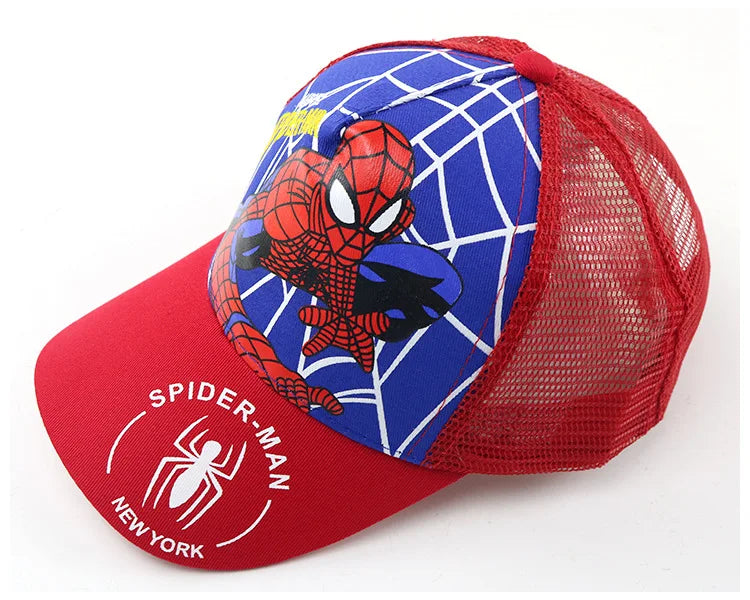 Spiderman Baseball Cap Boys Girls Hats Superhero