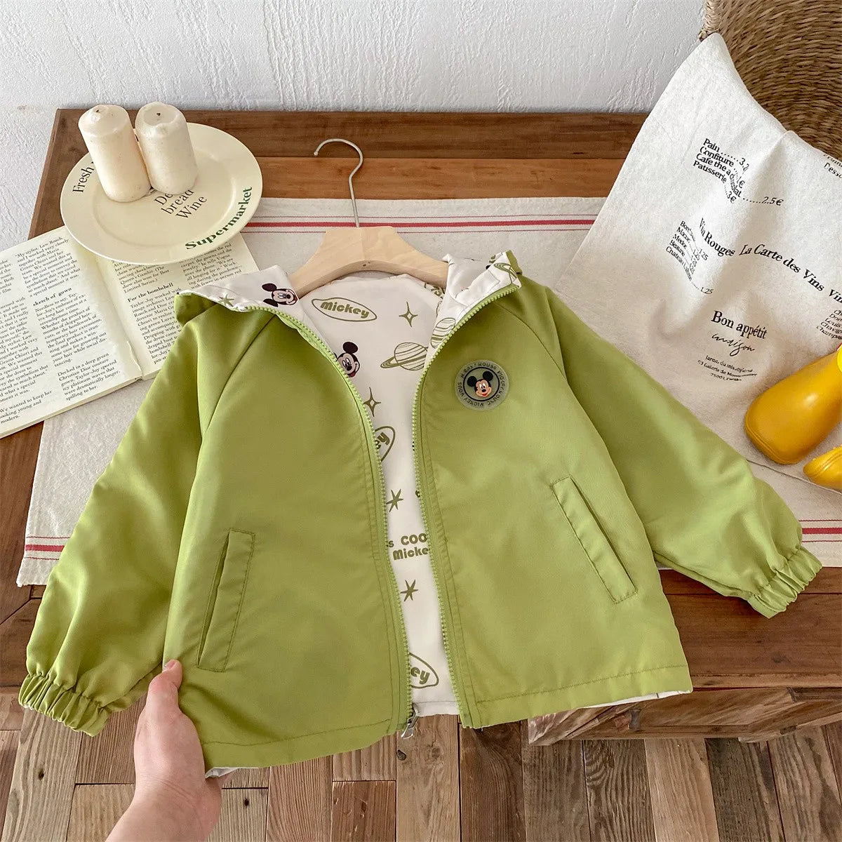 Mickey Denim Jacket Boy Fashion Jacket
