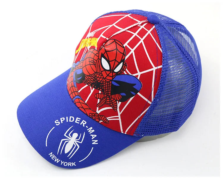 Spiderman Baseball Cap Boys Girls Hats Superhero