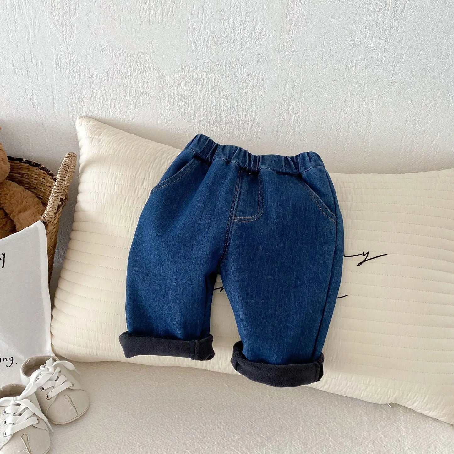 Spring Autumn New Baby Pants Casual Denim 9M-5T