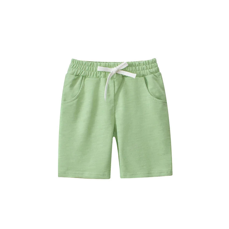 2-7T Children's Shorts Drawstring Solid Boys Girls Summer Trousers Pants Hot Selling Baby Wear Shorts