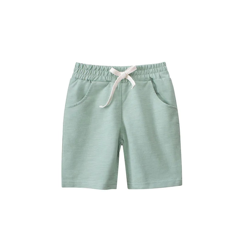 2-7T Children's Shorts Drawstring Solid Boys Girls Summer Trousers Pants Hot Selling Baby Wear Shorts