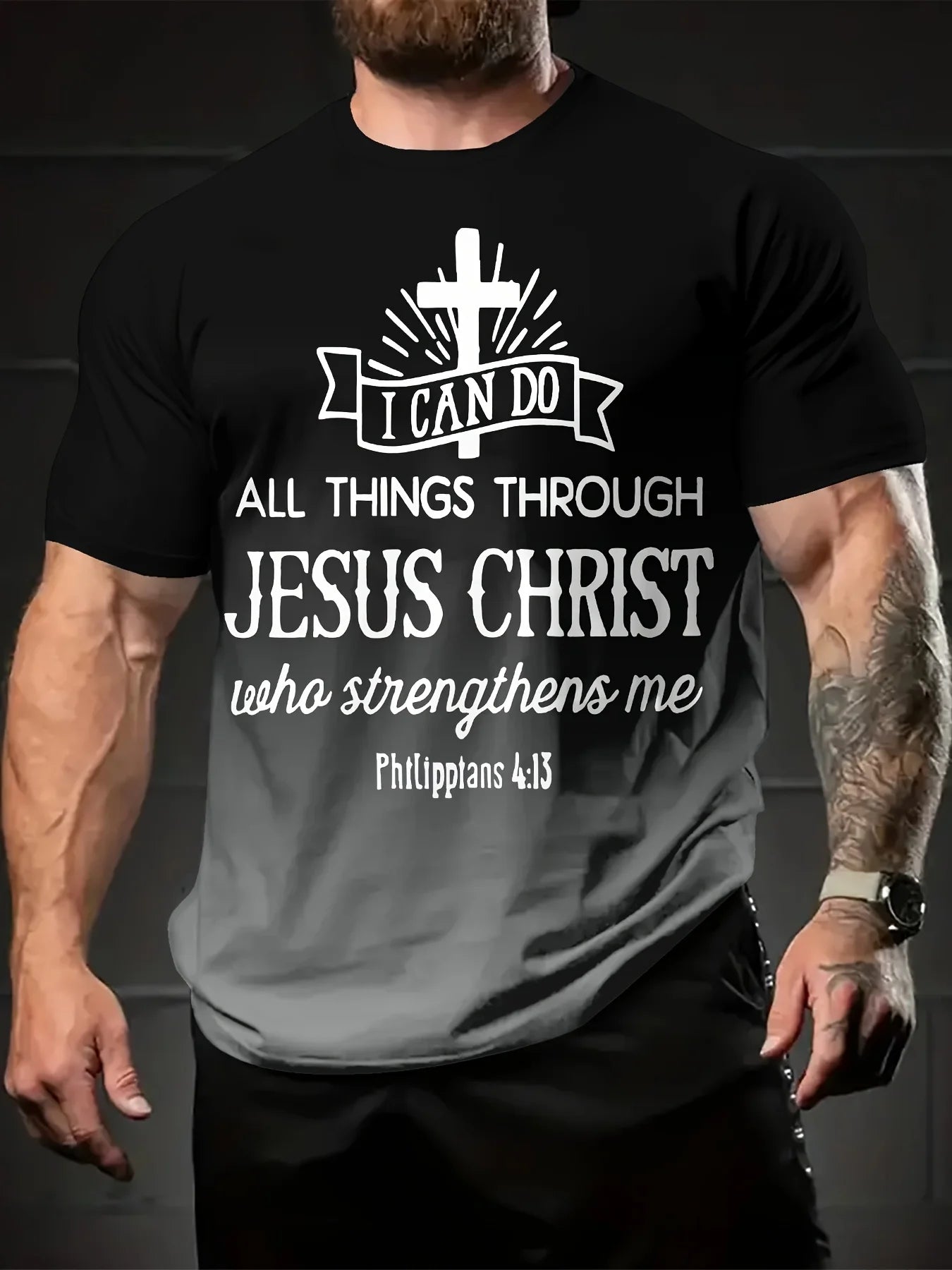 Summer Street Men T-Shirt Christ Jesus