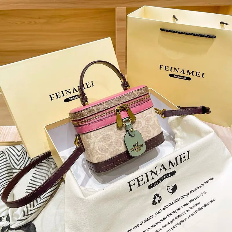New minimalist and fashionable small handbag, portable box bag