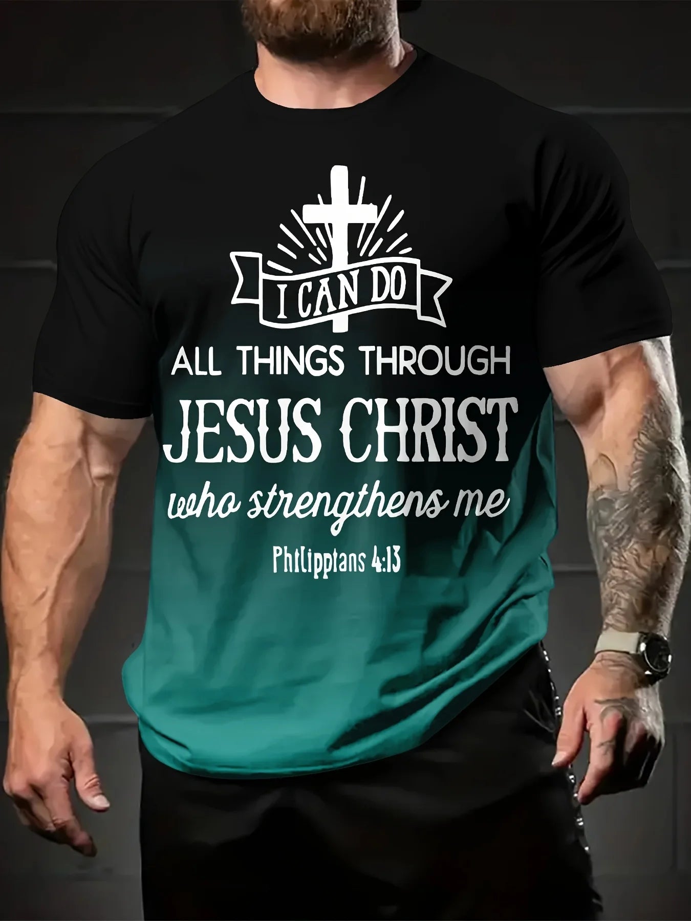Summer Street Men T-Shirt Christ Jesus