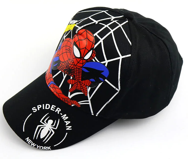Spiderman Baseball Cap Boys Girls Hats Superhero
