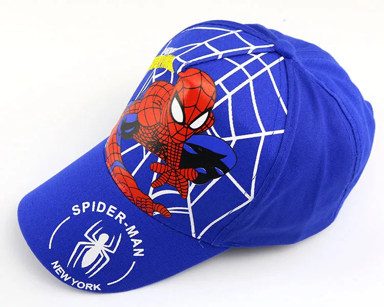 Spiderman Baseball Cap Boys Girls Hats Superhero
