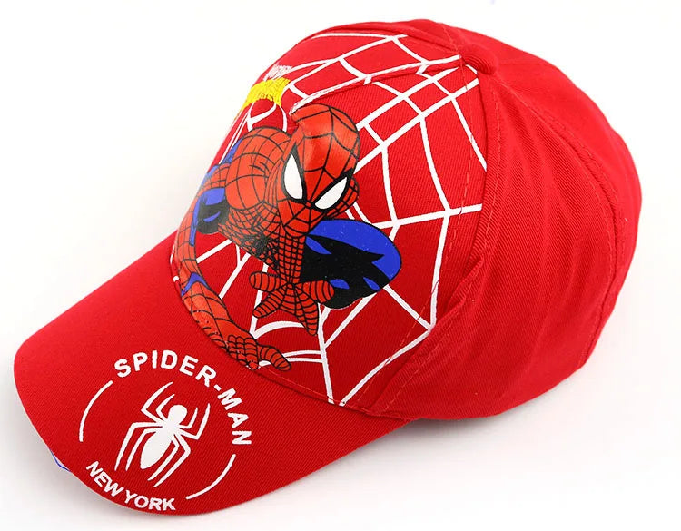 Spiderman Baseball Cap Boys Girls Hats Superhero