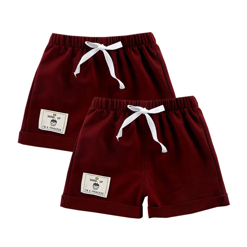 2pcs Cotton Summer Kids Shorts
