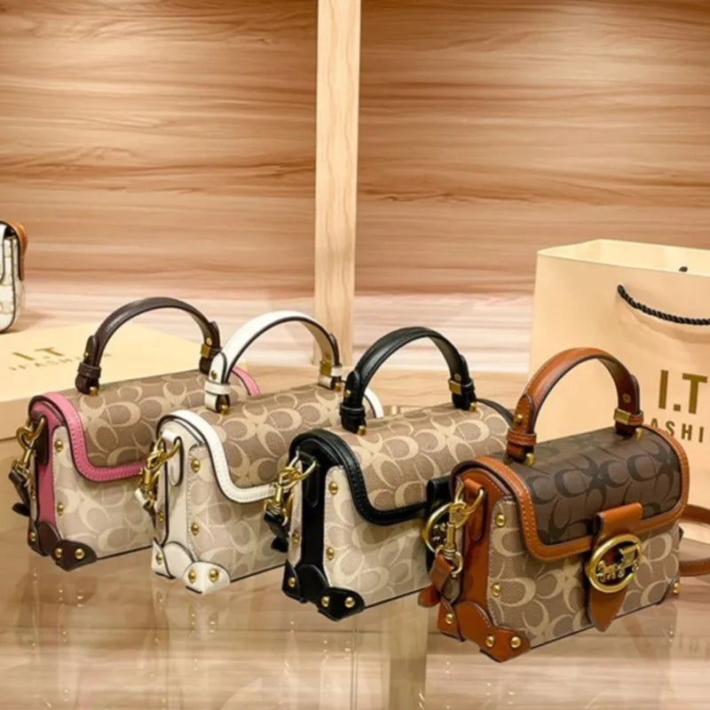New minimalist and fashionable small handbag, portable box bag
