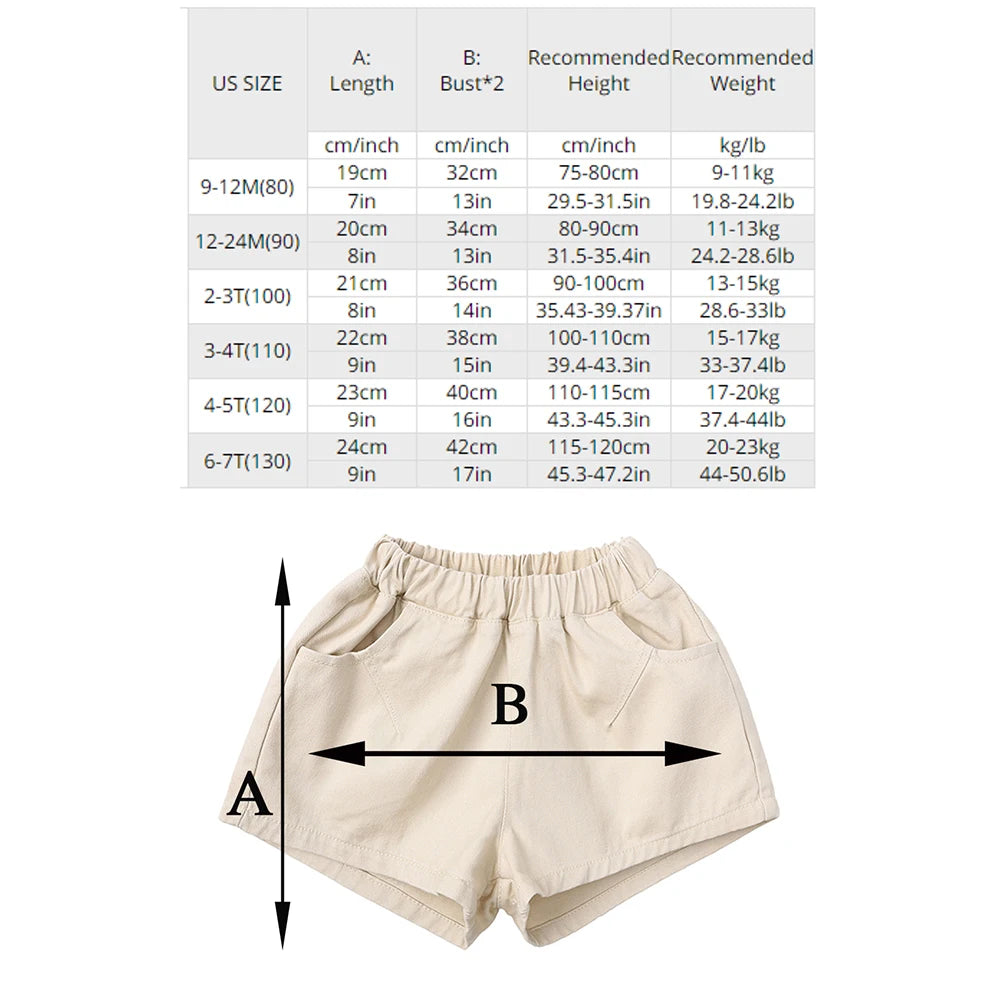 2025 Kids Boys Summer Shorts