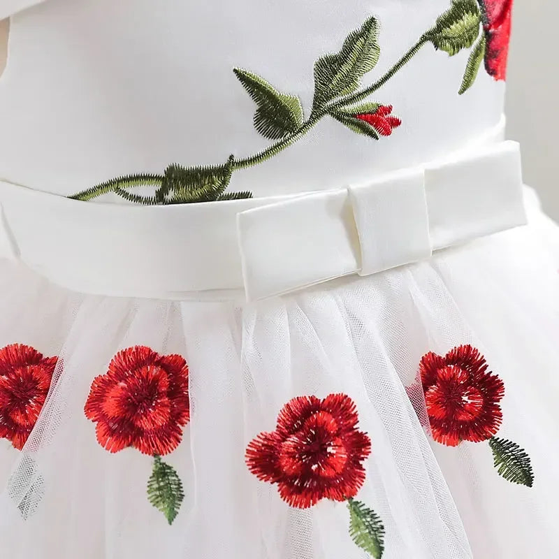 Summer Flower Girl Dresses for Weddings Girls Party Dress 3-10 Years