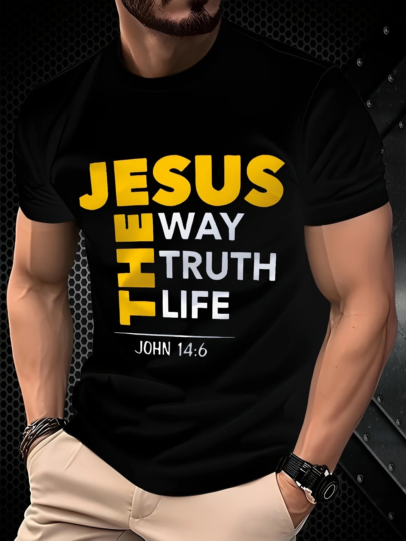 Summer Street Men T-Shirt Christ Jesus