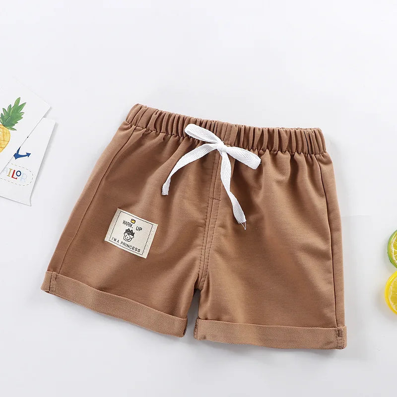 2pcs Cotton Summer Kids Shorts
