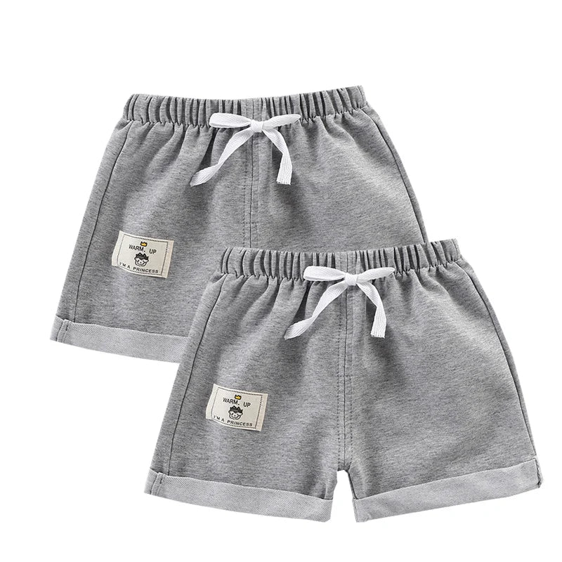 2pcs Cotton Summer Kids Shorts