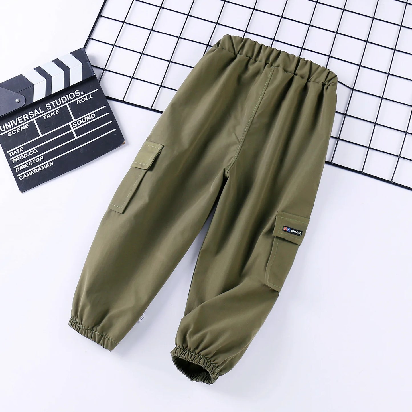 Fashion Spring Boys Pants Casual Long Style Trousers