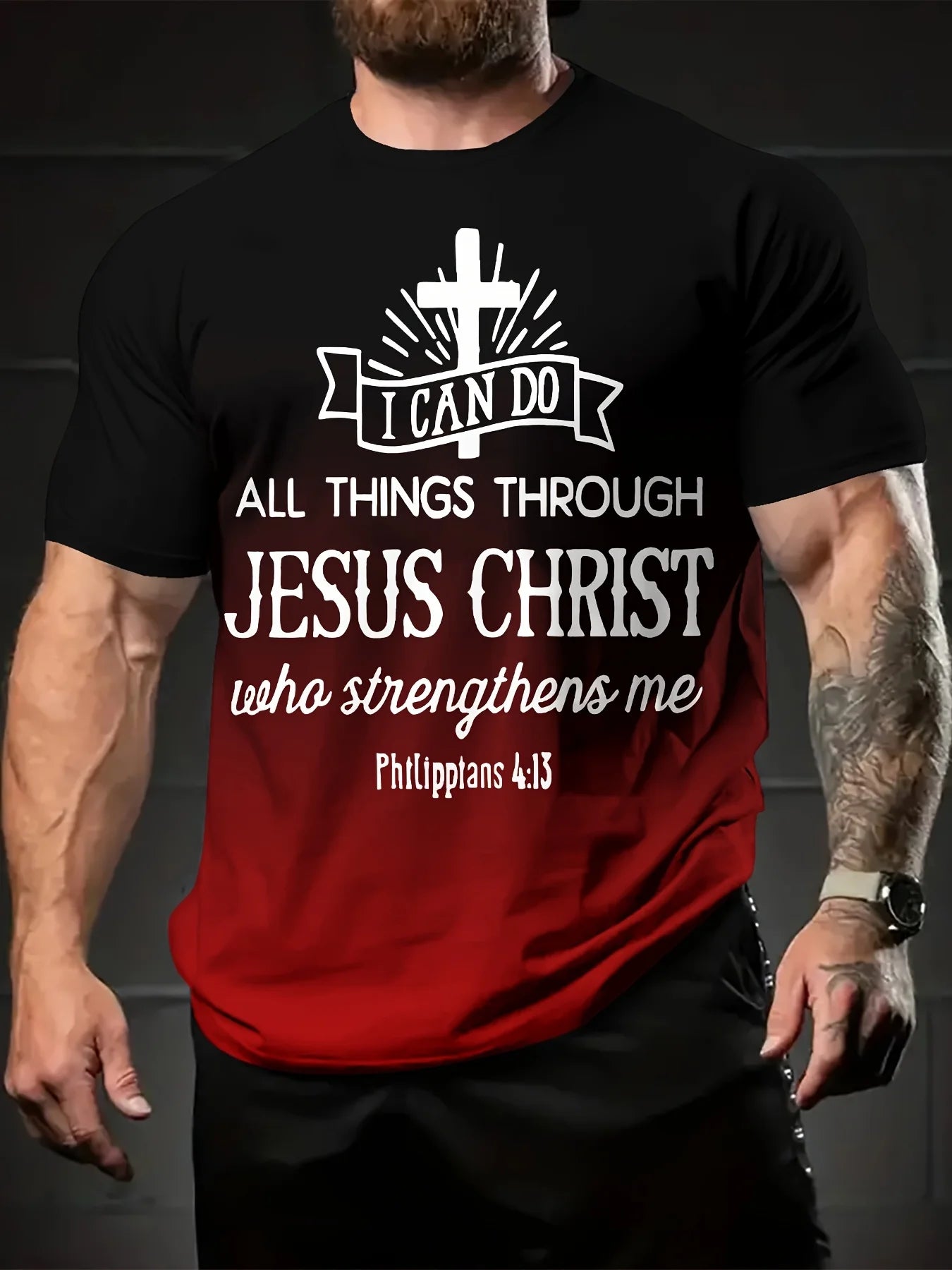 Summer Street Men T-Shirt Christ Jesus