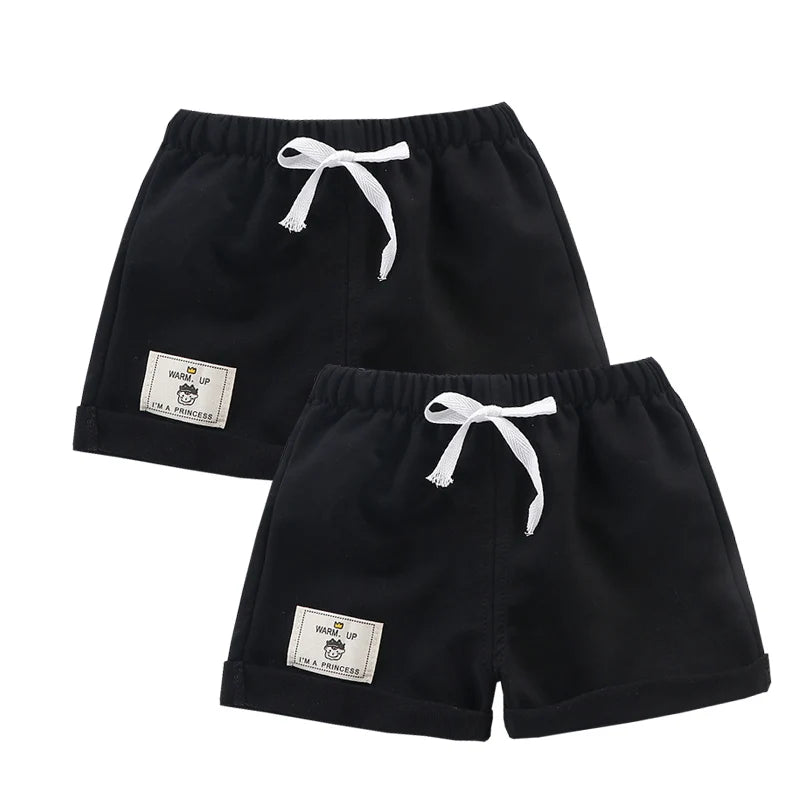 2pcs Cotton Summer Kids Shorts