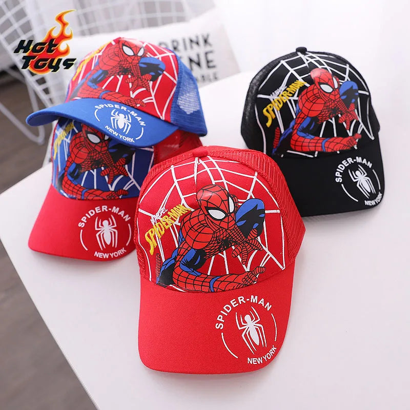Spiderman Baseball Cap Boys Girls Hats Superhero