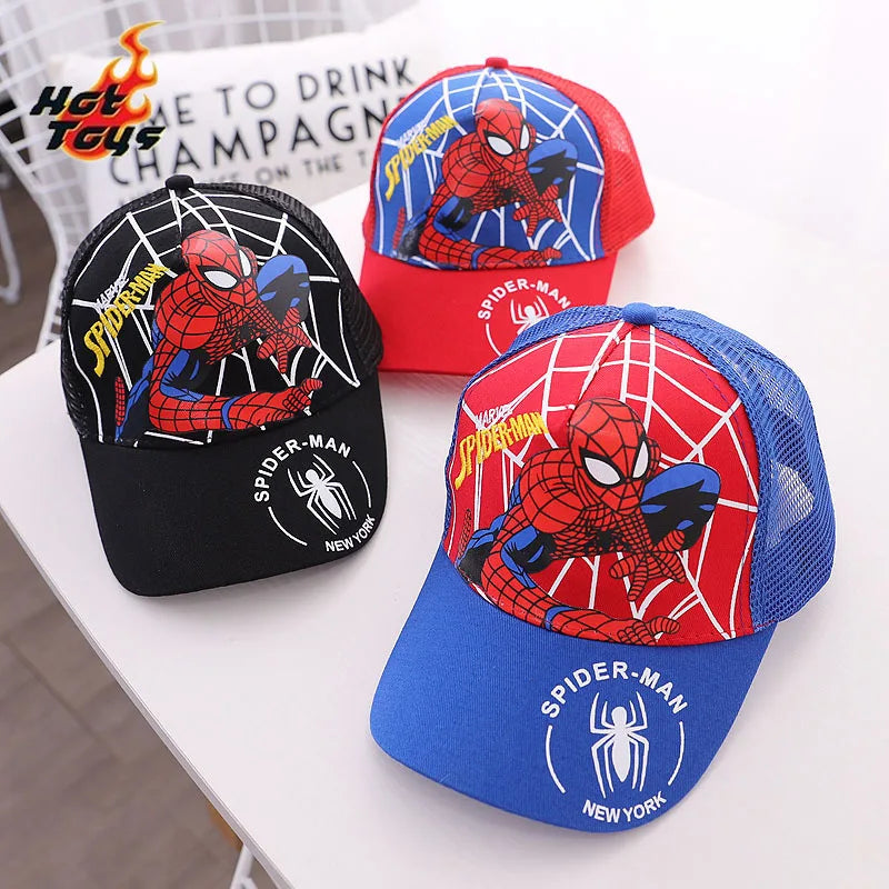 Spiderman Baseball Cap Boys Girls Hats Superhero