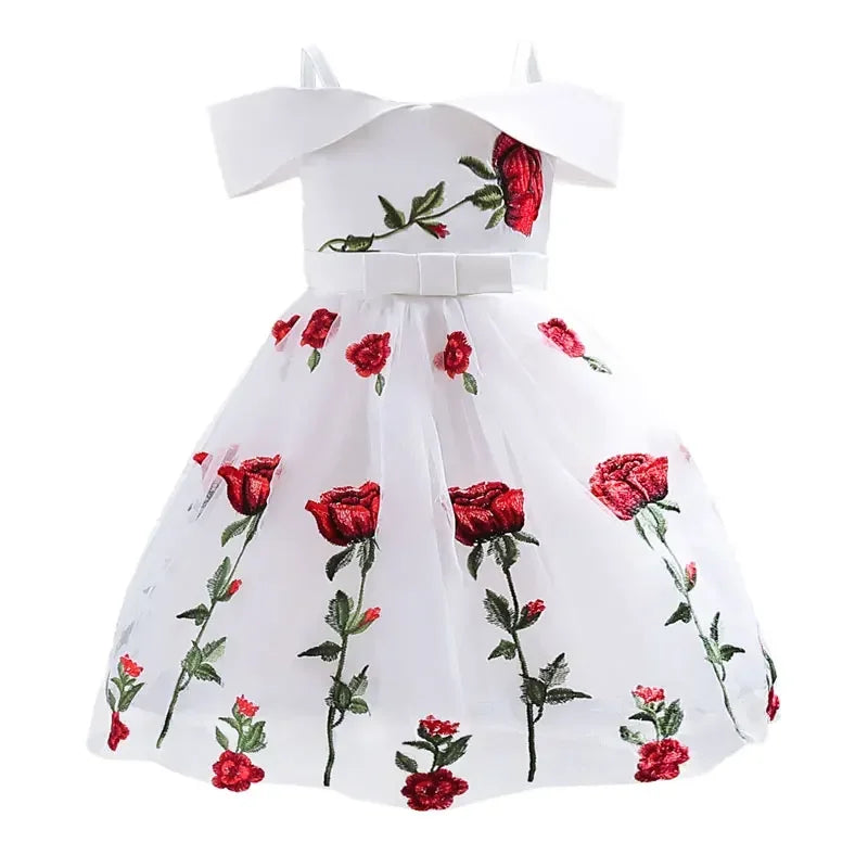 Summer Flower Girl Dresses for Weddings Girls Party Dress 3-10 Years
