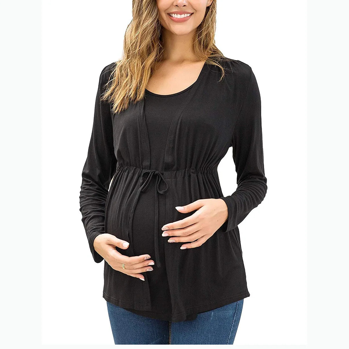 Autumn Winter Long Sleeve Round Neck