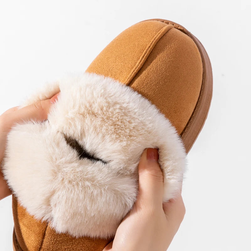 Women's Fashion Snow Boots Fluffy men's Shoes