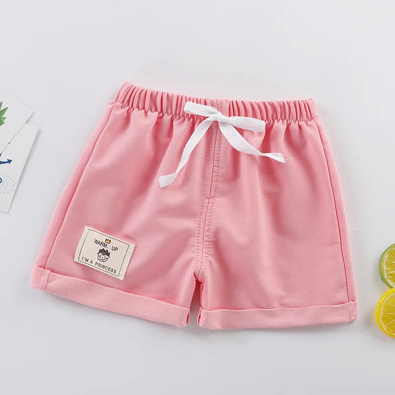 2pcs Cotton Summer Kids Shorts