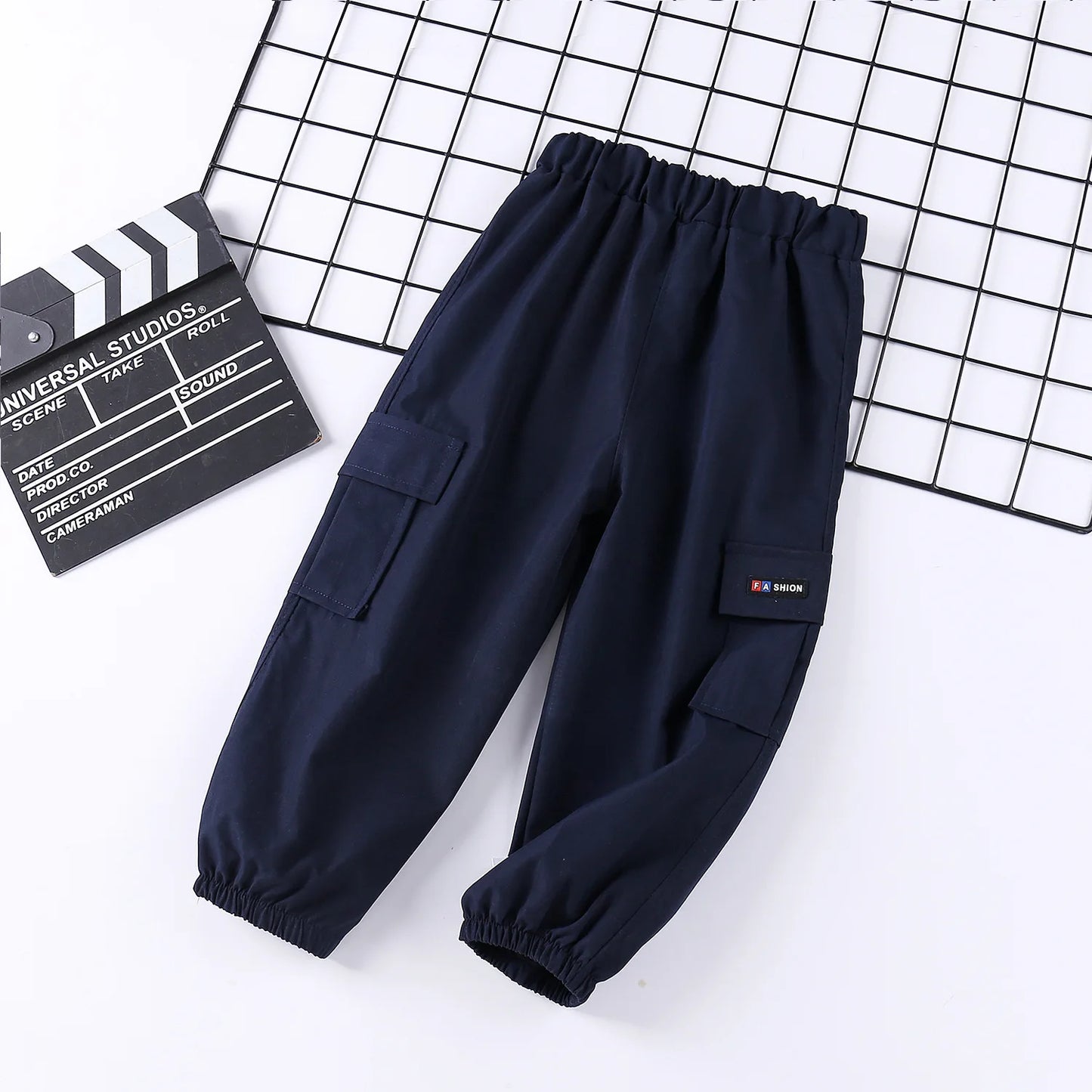 Fashion Spring Boys Pants Casual Long Style Trousers