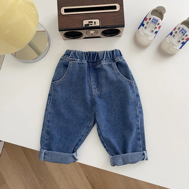 Spring Autumn New Baby Pants Casual Denim 9M-5T
