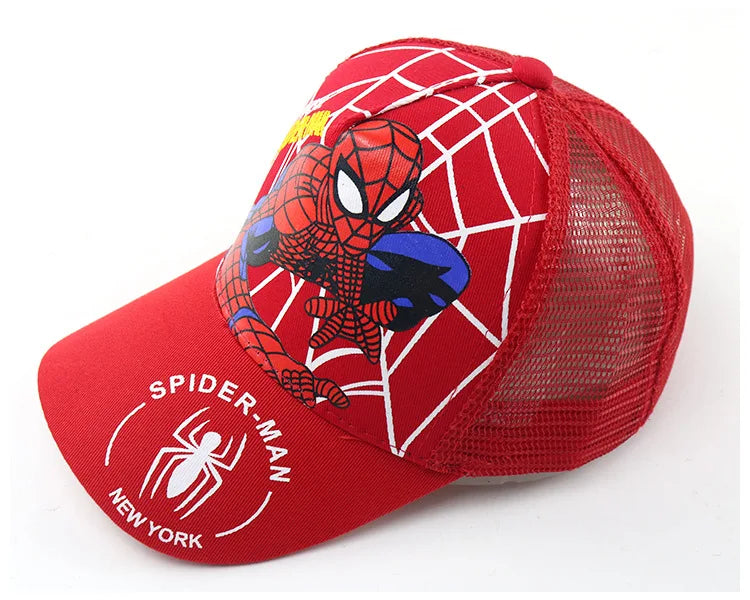 Spiderman Baseball Cap Boys Girls Hats Superhero