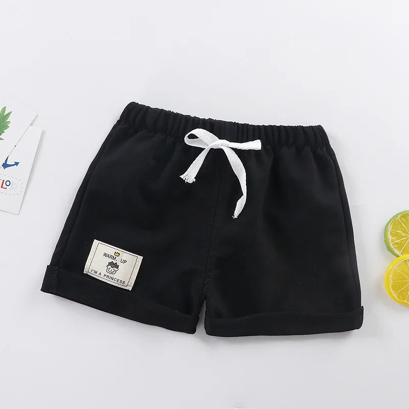 2pcs Cotton Summer Kids Shorts