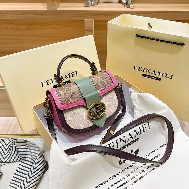 New minimalist and fashionable small handbag, portable box bag