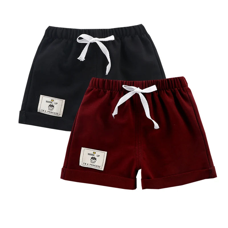2pcs Cotton Summer Kids Shorts