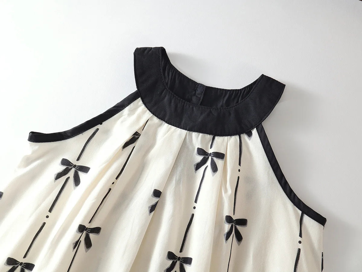 2025 Summer New Girls’ Pure Cotton Two-Piece Set