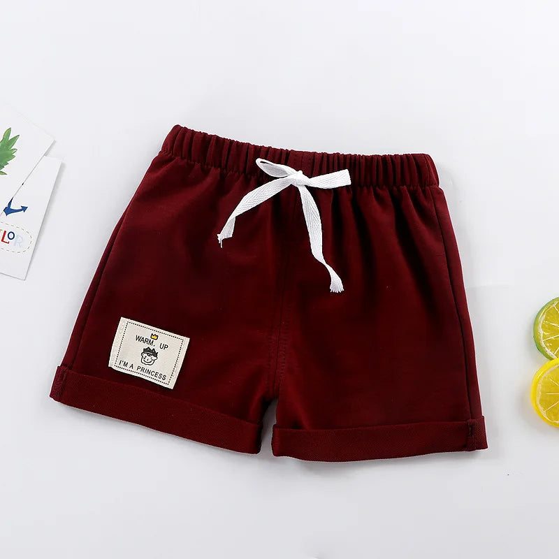 2pcs Cotton Summer Kids Shorts