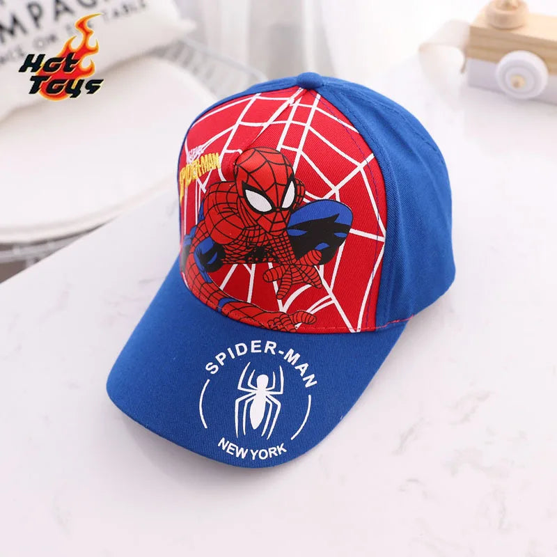 Spiderman Baseball Cap Boys Girls Hats Superhero