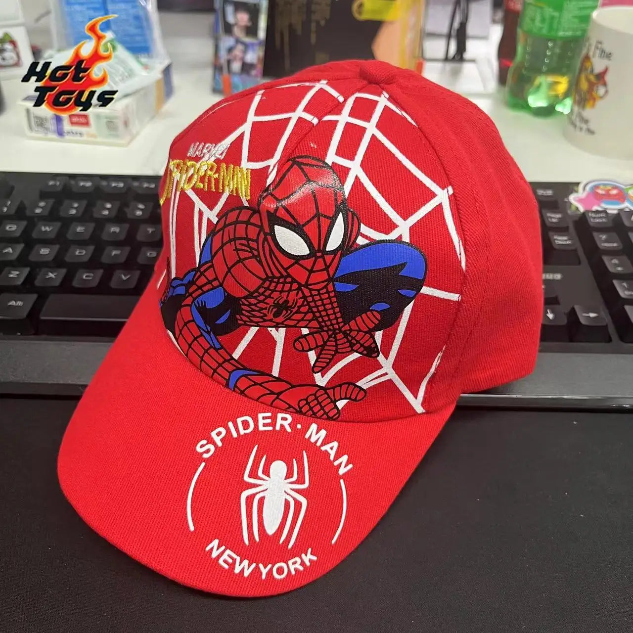 Spiderman Baseball Cap Boys Girls Hats Superhero