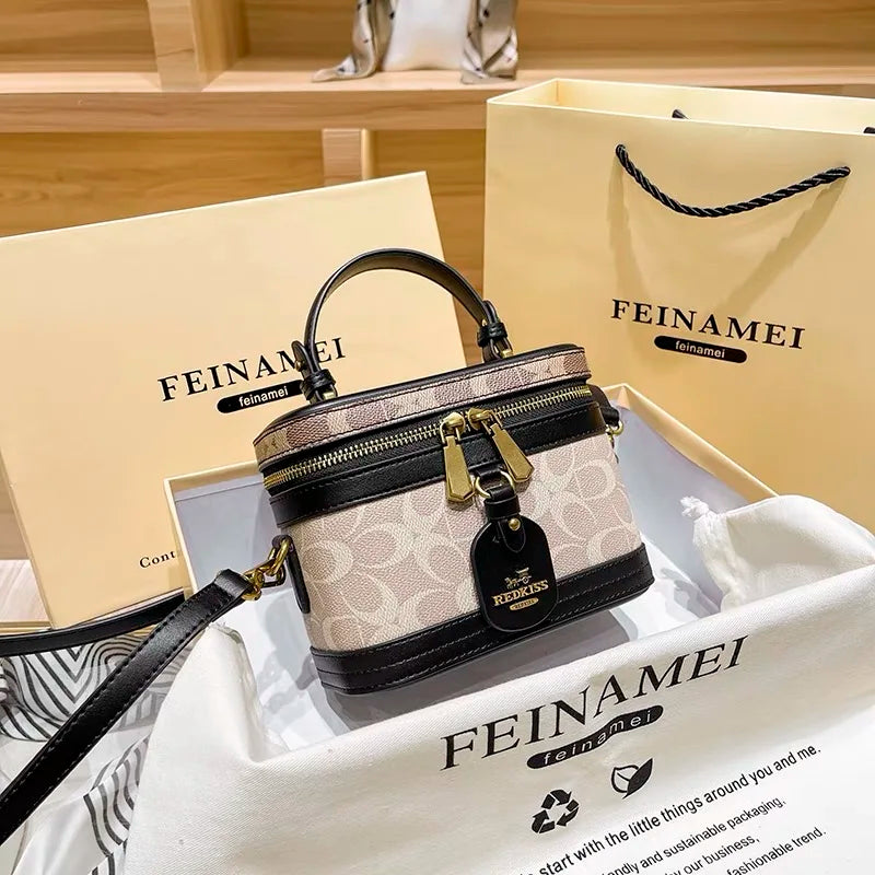 New minimalist and fashionable small handbag, portable box bag