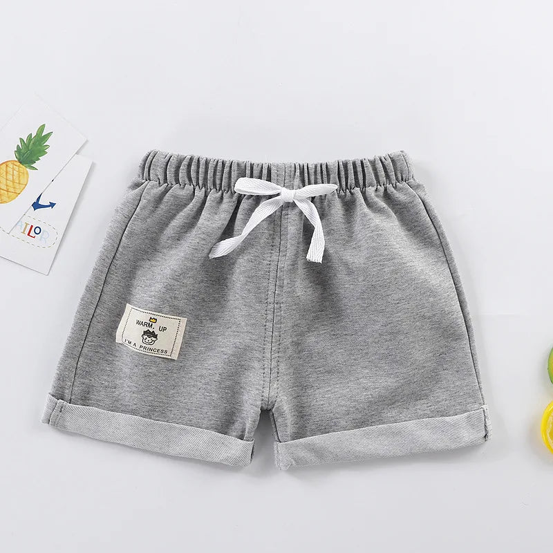 2pcs Cotton Summer Kids Shorts