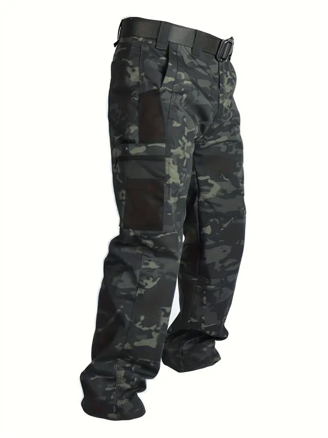 Men's Straight Leg Cargo Pants, Hiking Outdoor